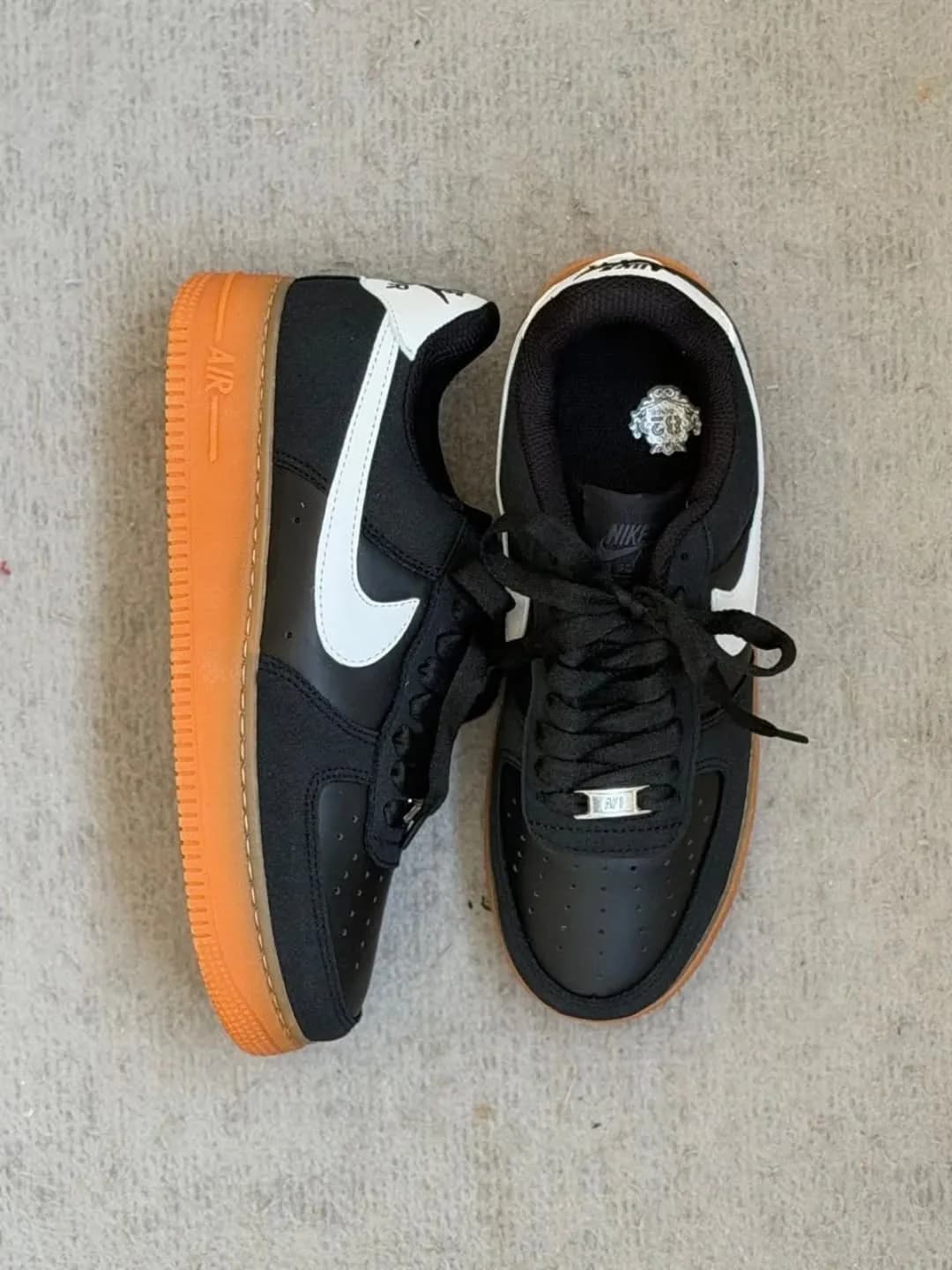 Air Force 1 Black Camel