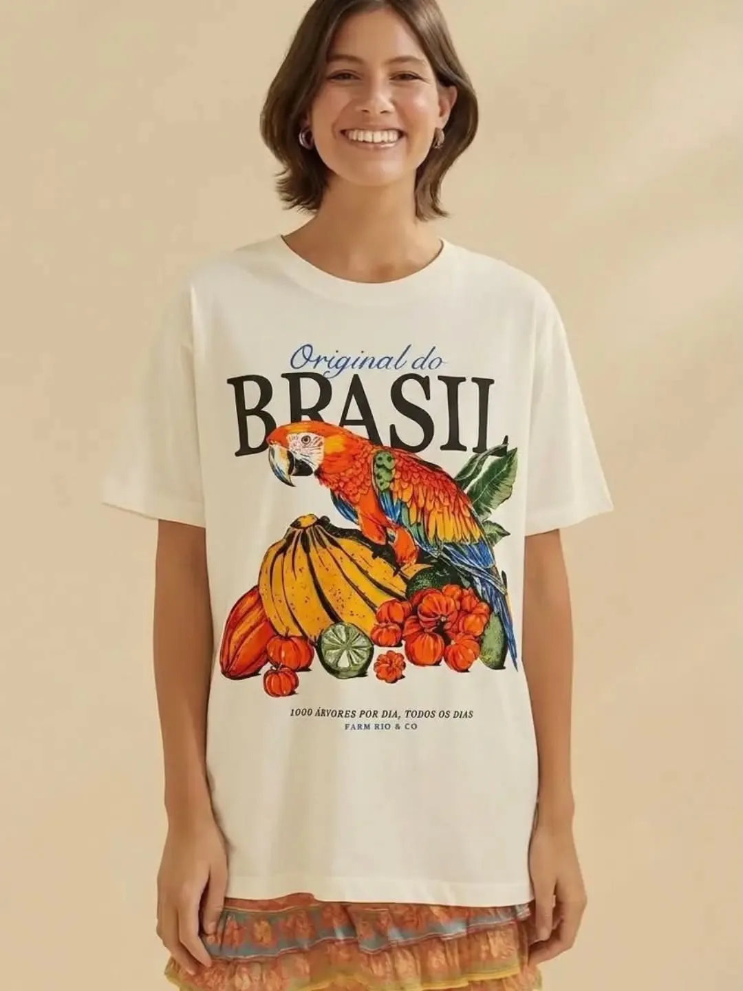 Camiseta Farm Rio Original do Brasil
