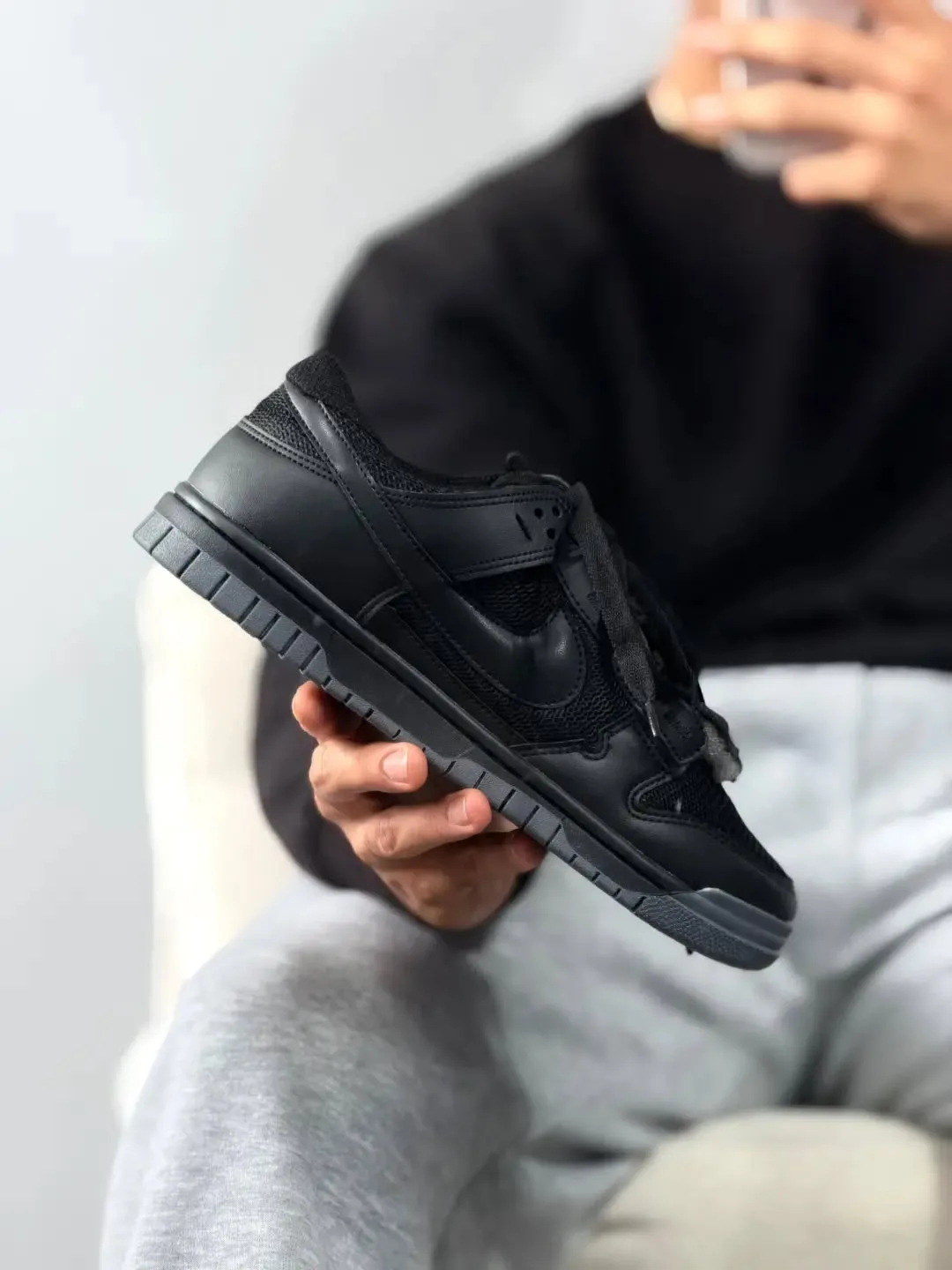 Nike Air Jumbo all black