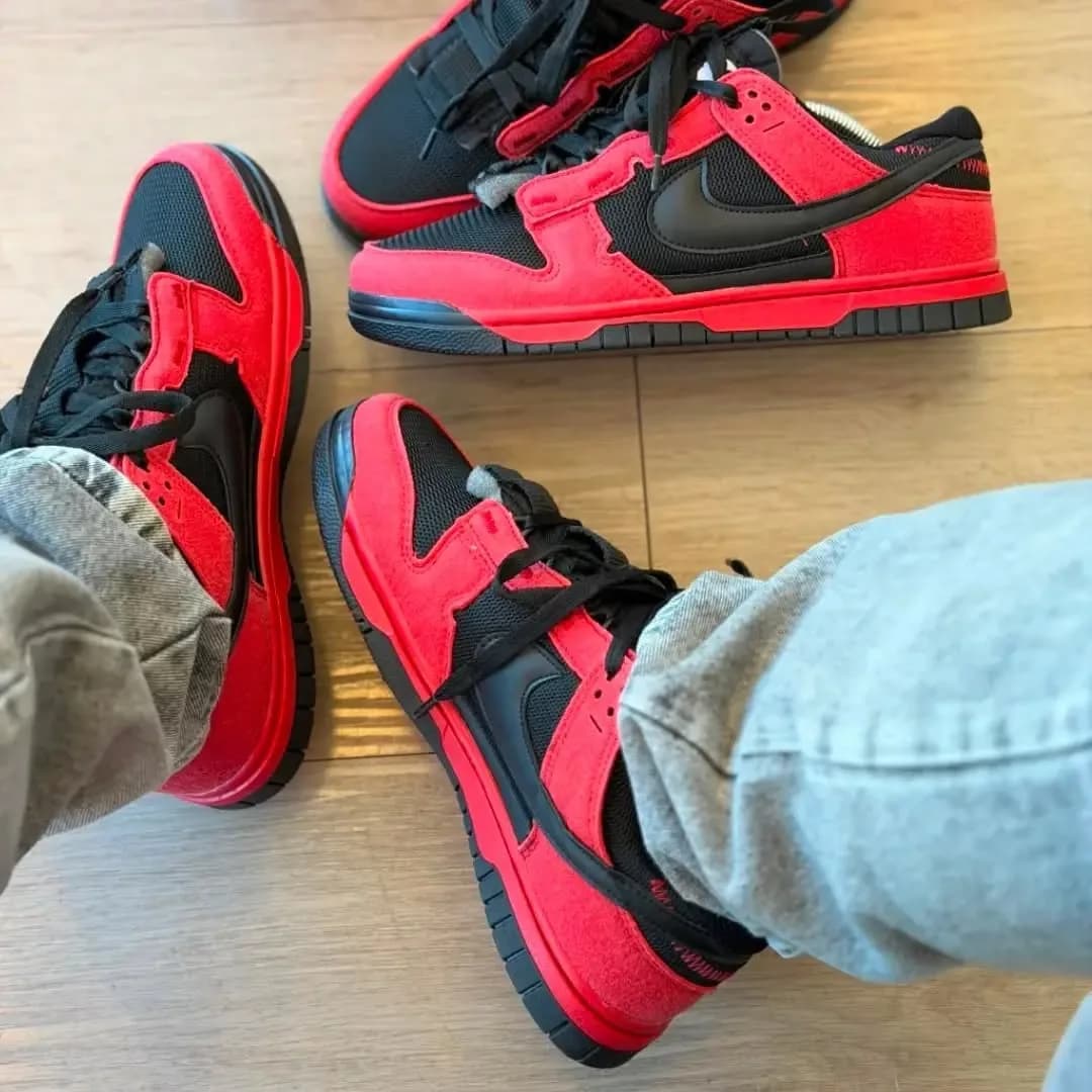 Nike Air Jumbo vermelho e preto