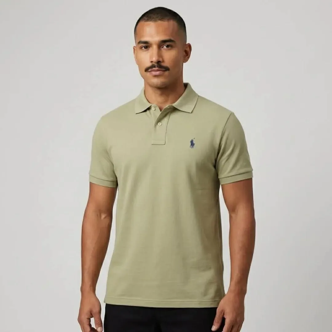 Polo verde claro